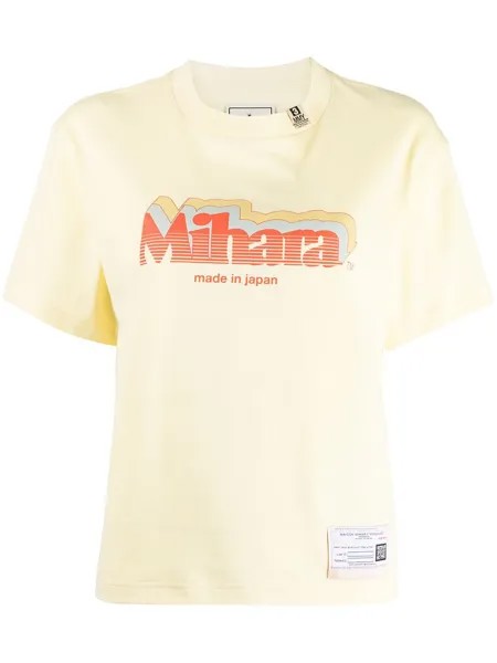 Maison Mihara Yasuhiro футболка с логотипом