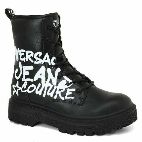 Ботинки Versace Jeans Couture, размер 42, черный