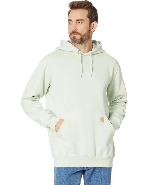 Толстовка Carhartt Midweight Signature Sleeve Logo Hooded, цвет Tender Greens