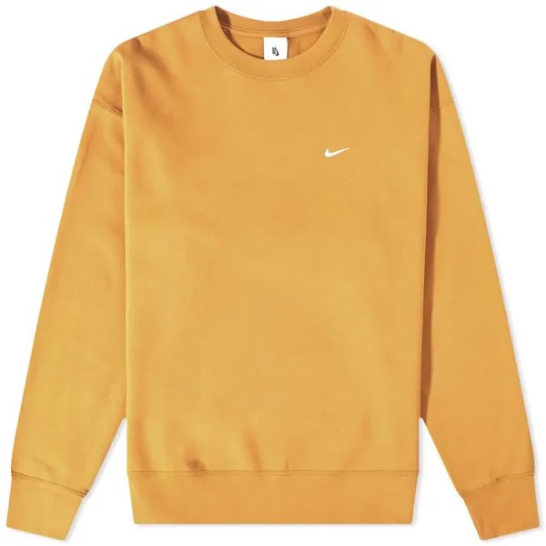Флисовый свитшот с круглым вырезом Nike Solo Swoosh