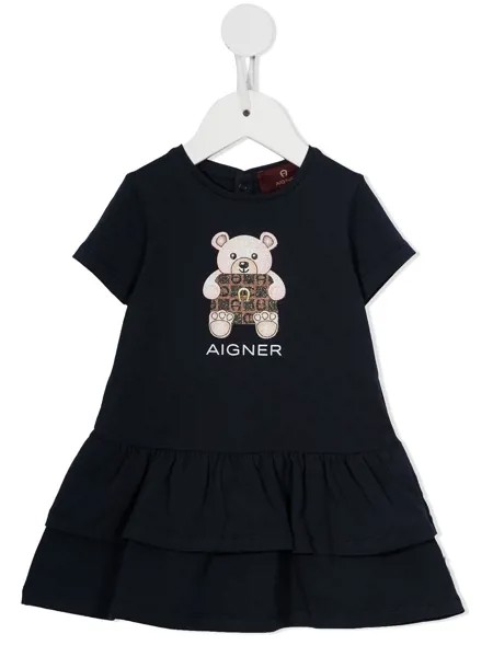 Aigner Kids платье Teddy Bear