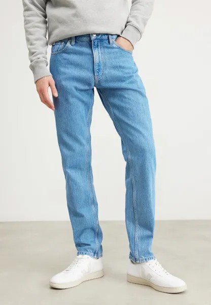 Джинсы-сигареты Authentic Straight Calvin Klein Jeans, цвет denim light