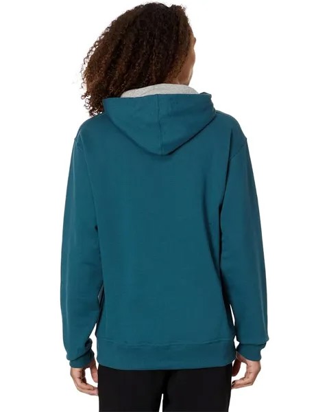 Худи Champion Powerblend Fleece Pullover Hoodie, цвет Metallic Teal