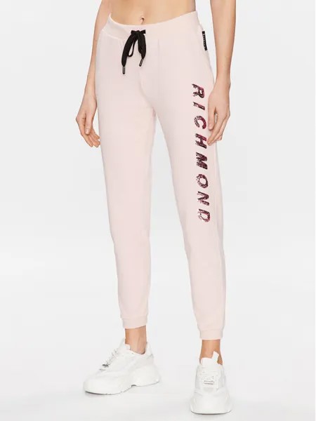 Спортивные брюки classic fit John Richmond, розовый