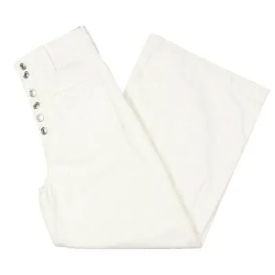 Белые укороченные дневные брюки-кюлоты We The Free для женщин 24 BHFO 3341