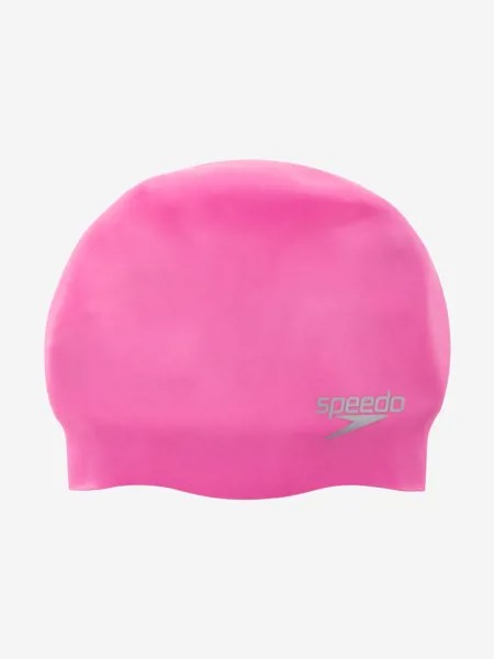 Шапочка для плавания Speedo Plain Moulded, Розовый