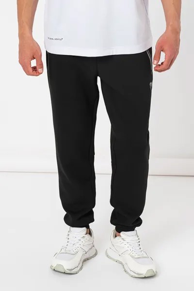 Спортивные брюки с логотипом Ea7, черный