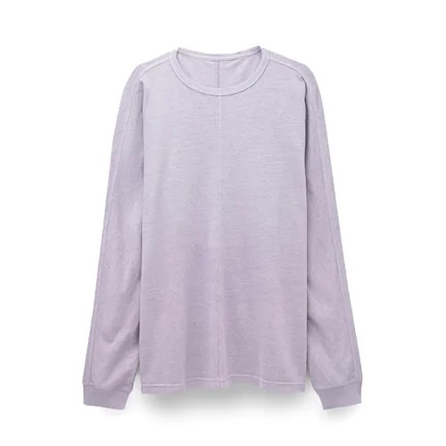 Лонгслив Maharishi 5245 hemp cross oversized l/s t-shirt, размер 54, , фиолетовый