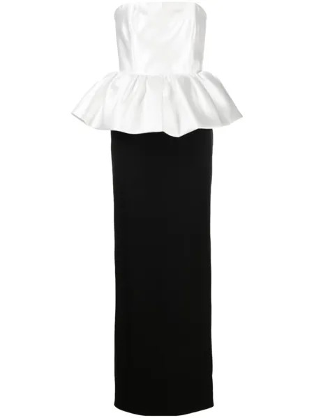 Solace London платье Maddison без бретелей, черный