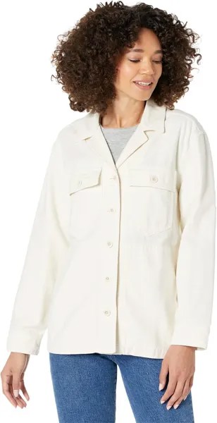 Куртка Madewell Drakefield Shirt-Jacket in Ecru, цвет Vintage Canvas