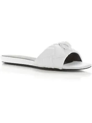 KURT GEIGER Женские сандалии White Eagle Head Kensington Slip On Slide 38.5