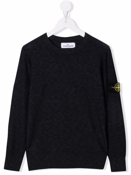 Stone Island Junior толстовка с нашивкой