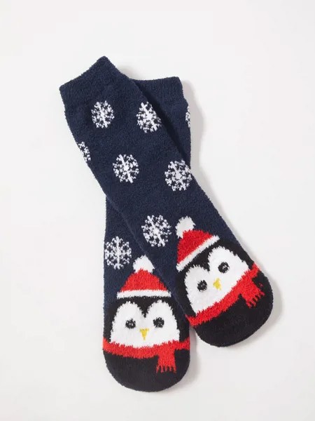 Тёплые новогодние носки