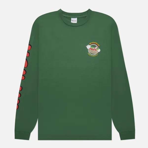 Мужской лонгслив Ripndip Glizzy зелёный, Размер S