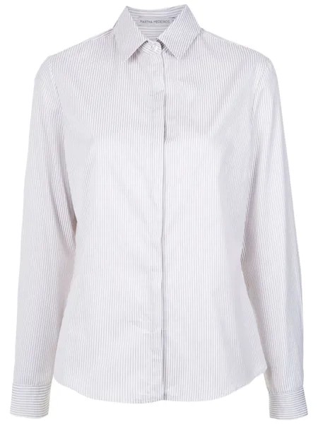 Martha Medeiros lace detail shirt