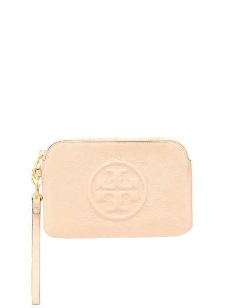 Tory Burch клатч с тисненым логотипом