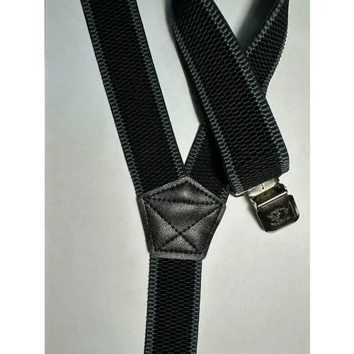 Подтяжки Kamukamu, размер one size, серый, черный