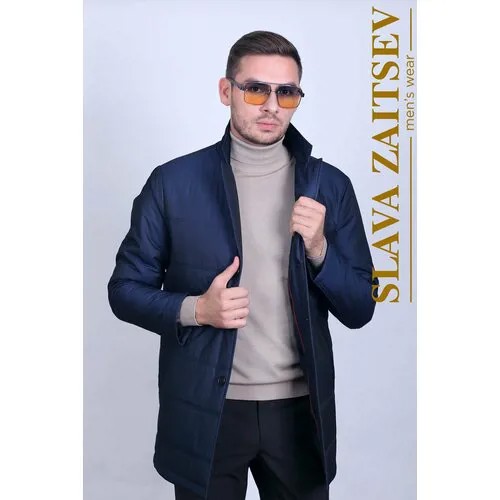 Мужская удлинённая куртка SLAVA ZAITSEV , (46), Синий