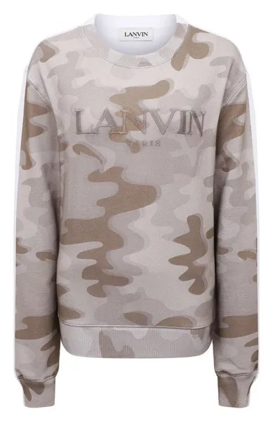 Хлопковый свитшот Lanvin