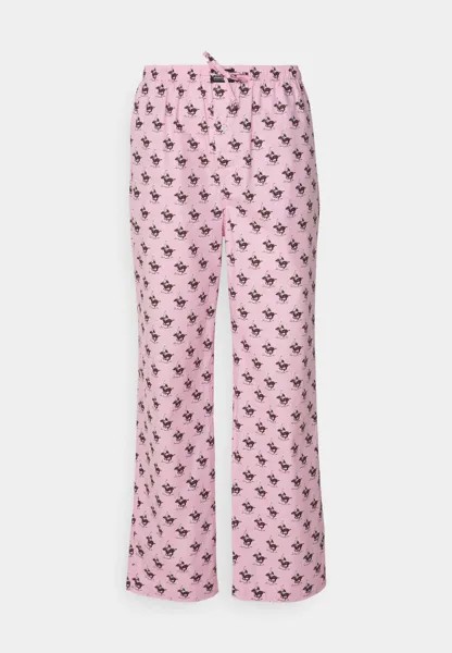 Брюки для сна PANT SLEEP BOTTOM Polo Ralph Lauren, цвет pink/dark blue