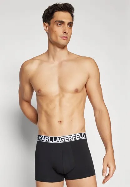 Боксеры FULL ELASTIC TRUNK 3 PACK KARL LAGERFELD, черный