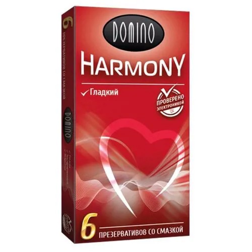 Презервативы DOMINO Harmony Гладкие (6 шт.)