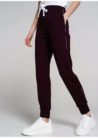 Спортивные брюки ТВОЕ 72085 размер S, темно-бордовый, WOMEN