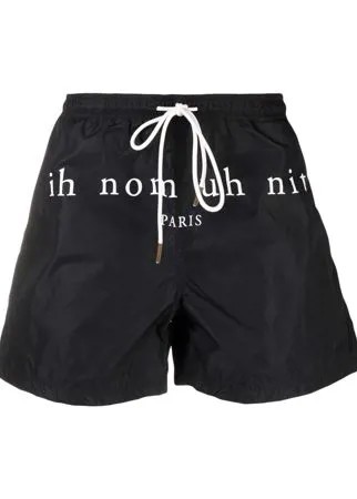 Ih Nom Uh Nit плавки-шорты с логотипом