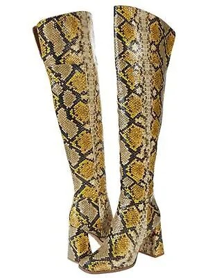 CIRCUS By Sam Edelman Женские желтые расклешенные ботинки с логотипом Circus Pamela 8.5