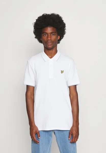 Рубашка-поло Tipped Lyle & Scott, белый