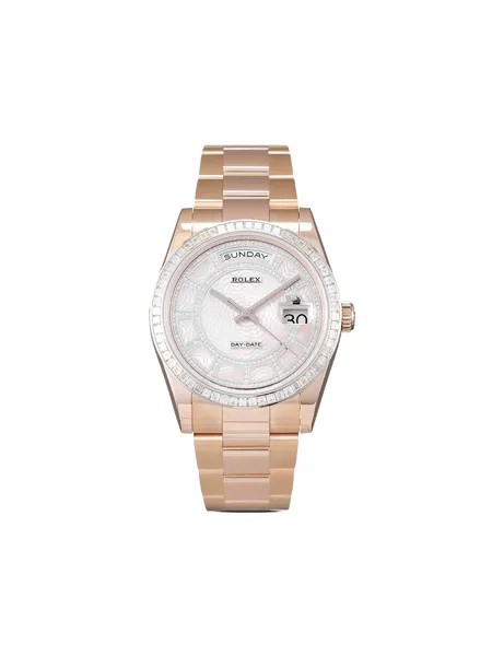 Rolex наручные часы Day-Date Carousel pre-owned 36 мм 2020-го года