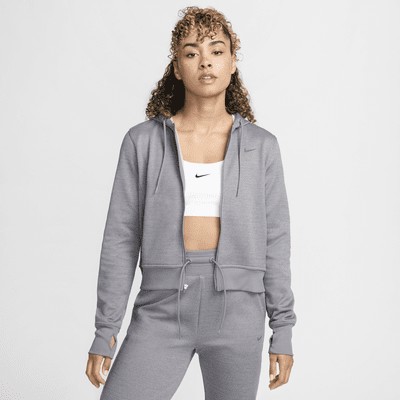 Худи Nike Therma-FIT One, цвет Carbon Heather/White