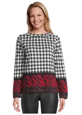 Пуловер женский, BETTY BARCLAY, модель: 5577/2707, цвет: разноцветный, размер: 36
