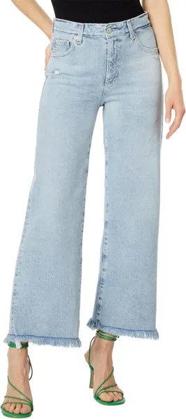 Джинсы Saige Wide Leg Crop in Windswept AG Jeans, цвет Windswept