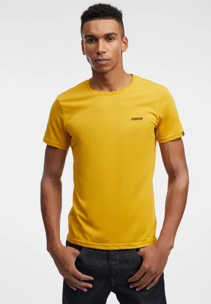 Футболка базовая Ragwear, цвет mustard