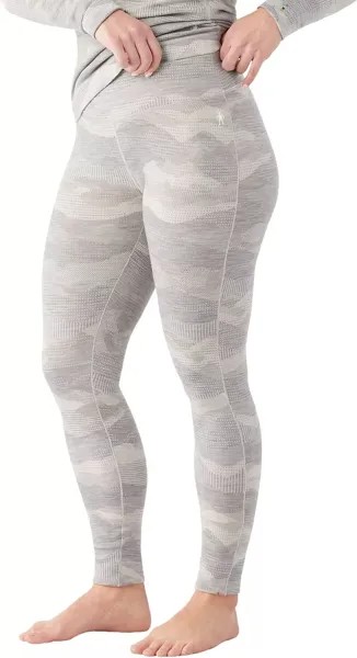 Классические женские термобелье Smartwool из мериносовой ткани, светло-серый