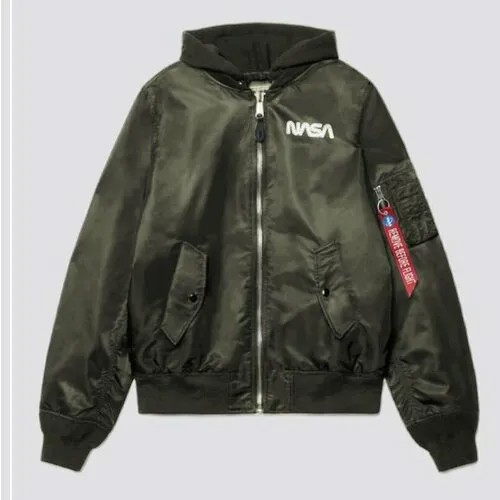 Ветровка ALPHA INDUSTRIES, размер L, серый