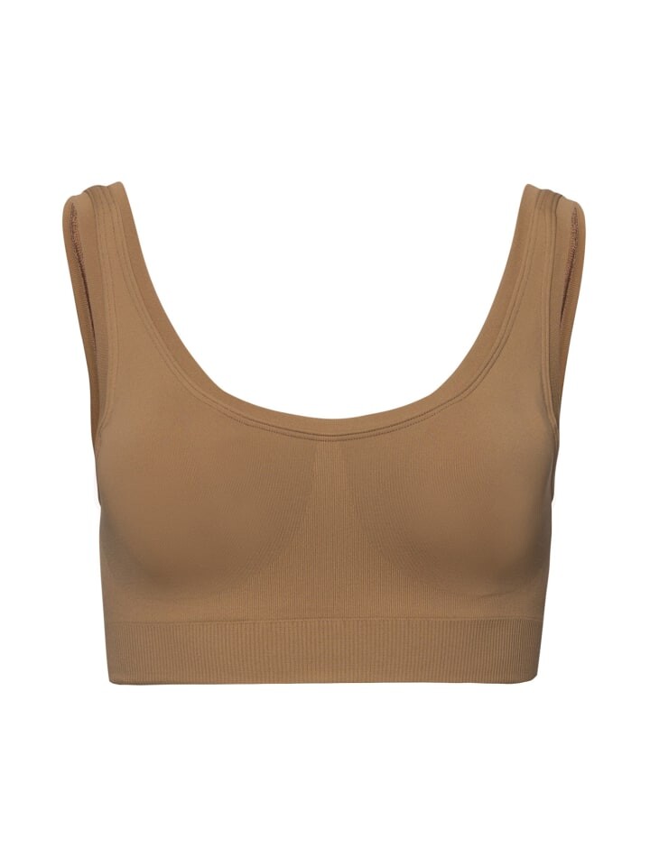 Бюстье Hanro Touch Feeling Padded, цвет walnut