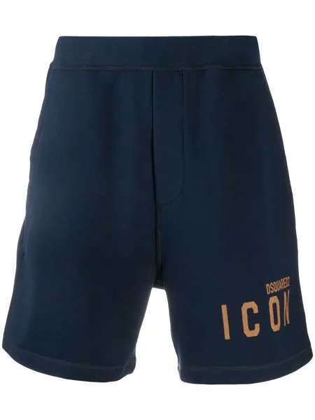 Dsquared2 спортивные шорты с принтом Icon