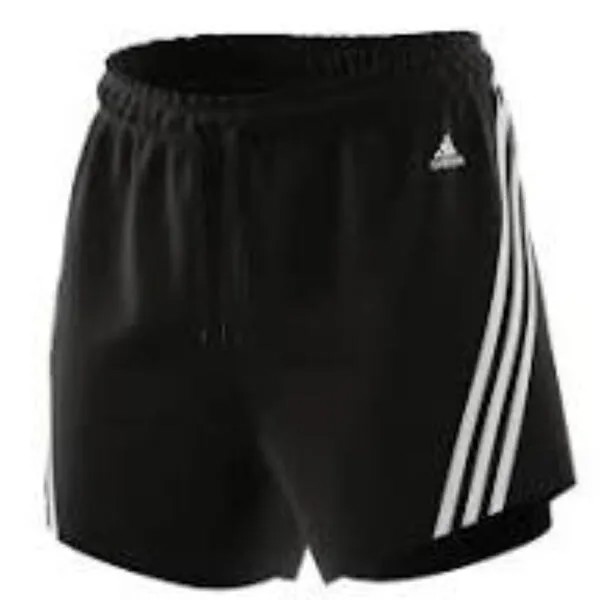 Шорты 3 полоски спортивные шорты азиатские размеры Adidas, черный
