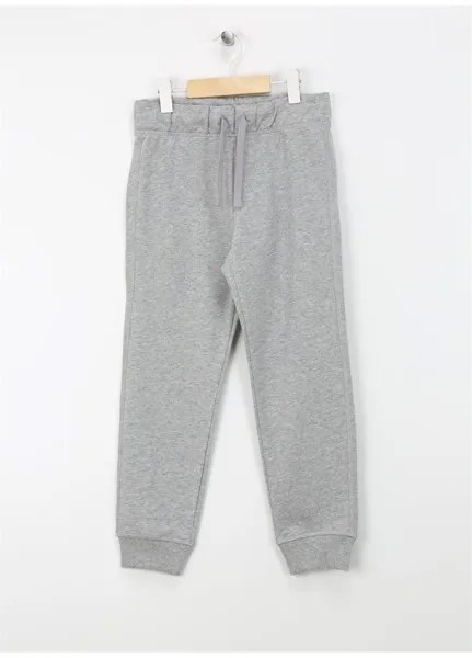 Мужские спортивные штаны Elastic Leg серого меланжевого цвета 3BC1CF04P Benetton, серый меланж