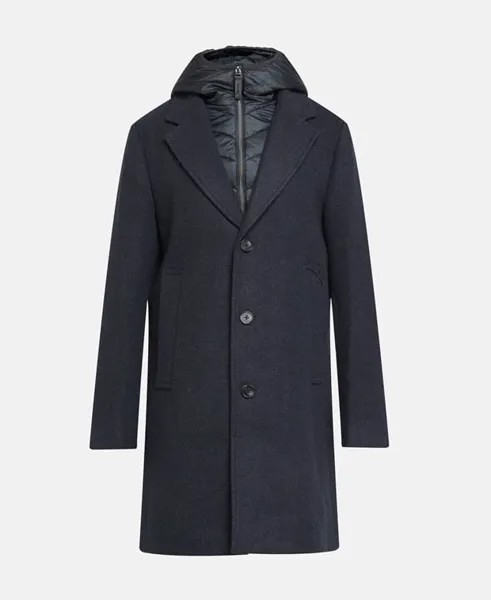 Повседневное пальто Tom Tailor, темно-синий