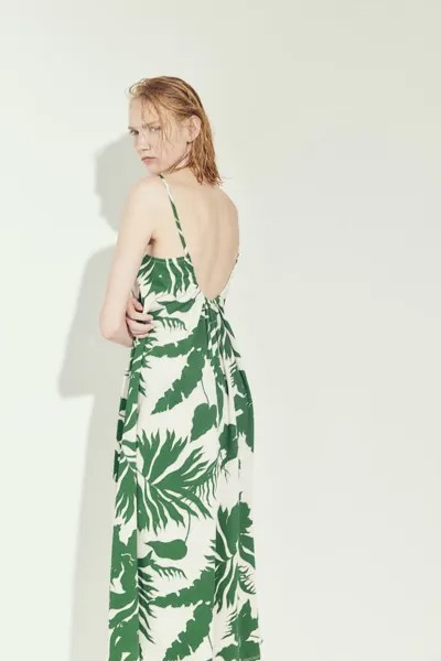 Платье из джерси оверсайз H&M, белый