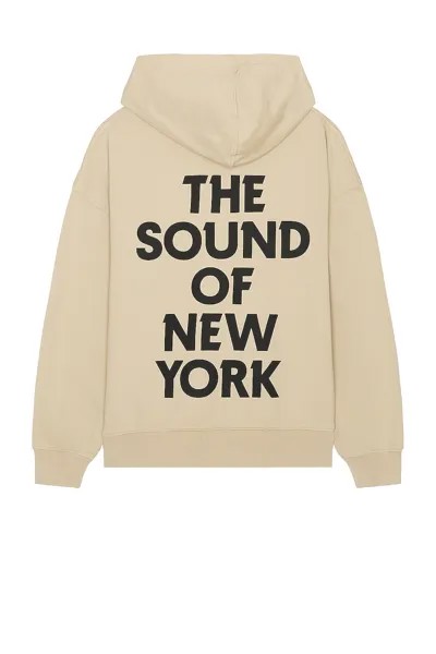 Толстовка SATURDAYS NYC Warren Sound Of Ny, цвет Classic Khaki