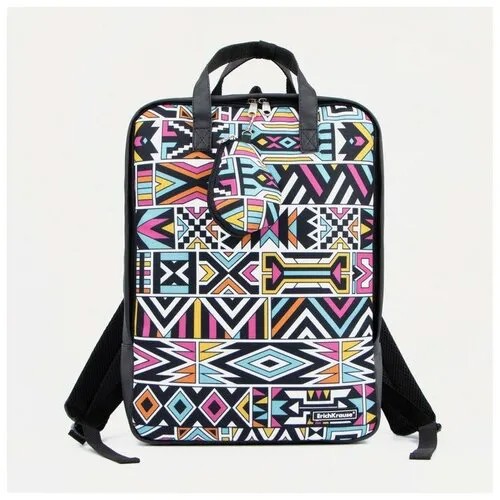 Рюкзак-сумка на молнии, цвет разноцветный