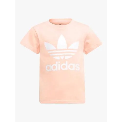 Футболка adidas Originals, размер 110, розовый