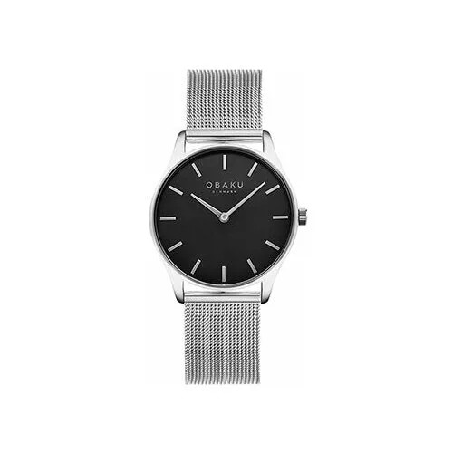 Наручные часы OBAKU Часы Obaku V260LXCBMC, черный