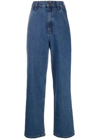 12 STOREEZ широкие джинсы с завышенной талией