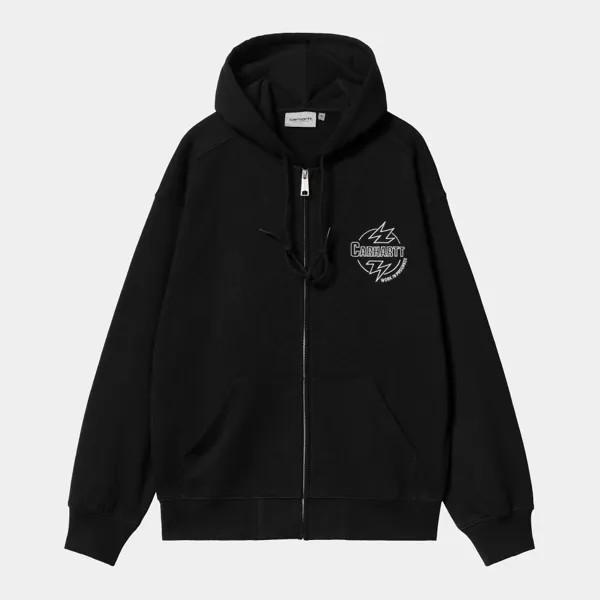 Худи CARHARTT WIP Hooded Blaze Jacket SS24 Black / Wax