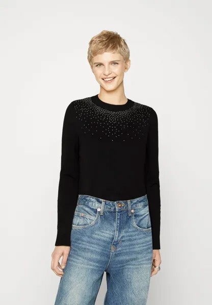 Свитшот ONLY ONLIDA BLING O NECK, черный